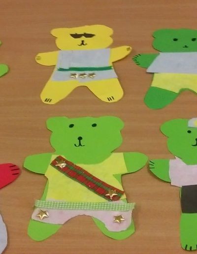 Praca plastyczna: Szyjemy ubranie dla naszego misia 2