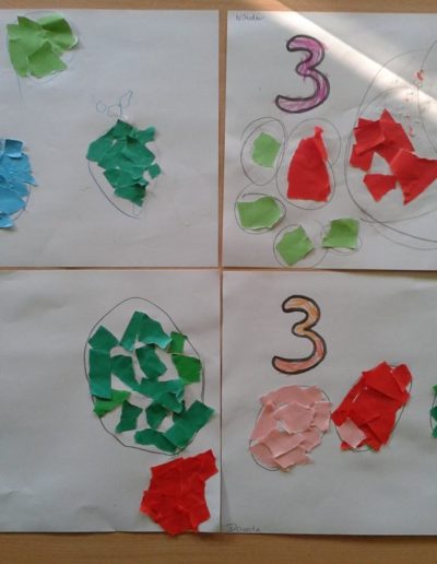 Utrwalanie cyfry 3 oraz figury geometrycznej - koła 5