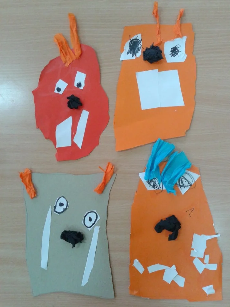 Praca plastyczna: Wiewióreczki