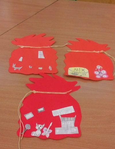Praca plastyczna: Worek prezentów 2