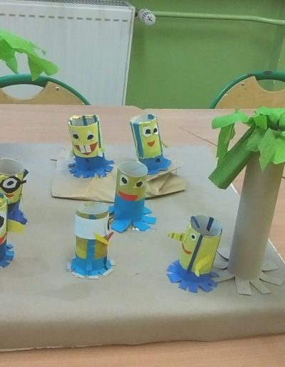 Praca plastyczna: Wyspa Minionków 1