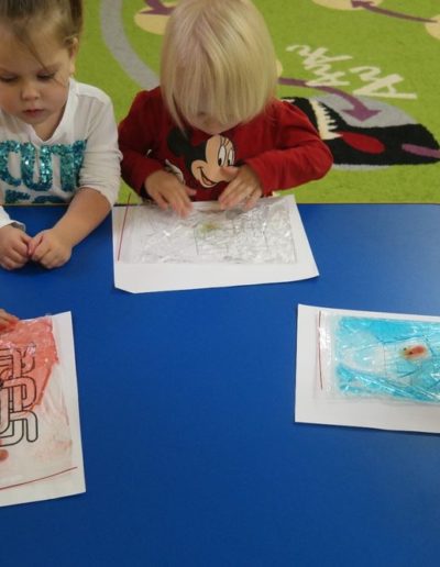 Praca plastyczna: Żelowe woreczki sensoryczne 3