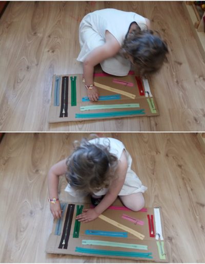 Motoryka mała - tablica z zamkami 2