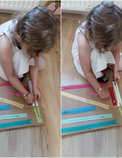 Motoryka mała - tablica z zamkami 3