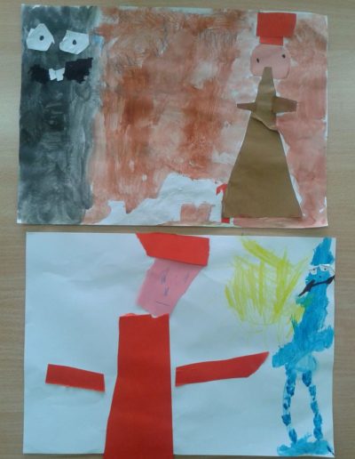 Praca plastyczna: Czerwony Kapturek 6