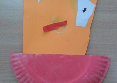Praca plastyczna: Kurczaczki w gnieździe z papierowego talerzyka