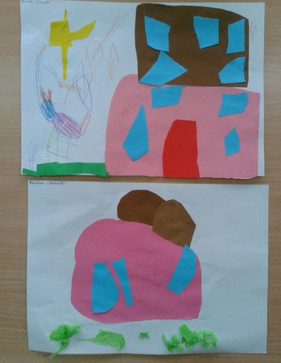 Praca plastyczna: Mój dom - wycinanka 16