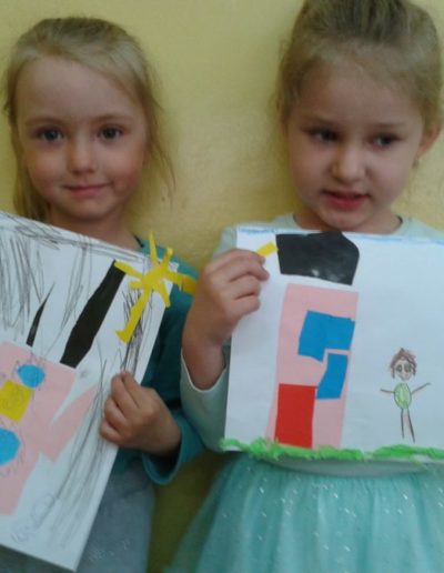 Praca plastyczna: Mój dom - wycinanka 5