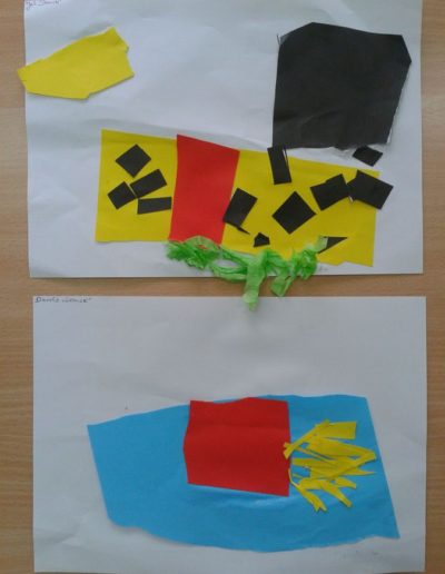 Praca plastyczna: Mój dom - wycinanka 6