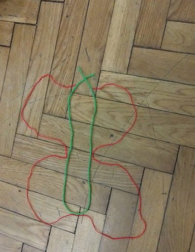 Praca plastyczna: Obrazki z wełny 3