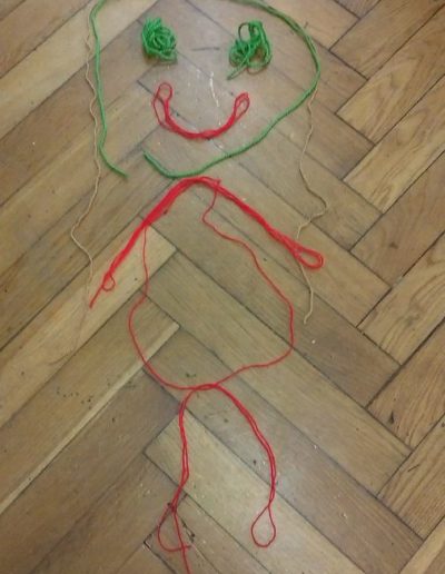 Praca plastyczna: Obrazki z wełny 5