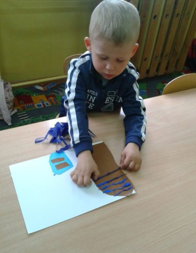 Praca plastyczna: Pisanki - wycinanka 1