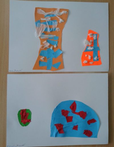 Praca plastyczna: Pisanki - wycinanka 7