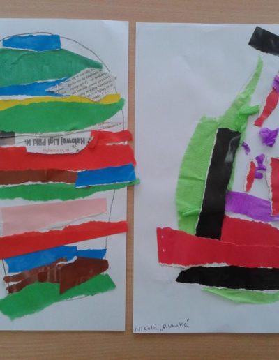 Praca plastyczna: Pisanki - wyklejanka 9