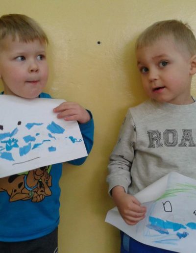 Praca plastyczna: Jak dbamy o czystość naszej planety - wydzieranka 59