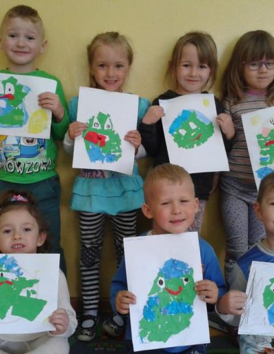 Praca plastyczna: Jak dbamy o czystość naszej planety - wydzieranka 69