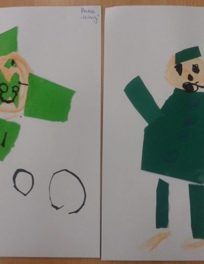 Praca plastyczna: Leśniczy opiekunem lasu 5