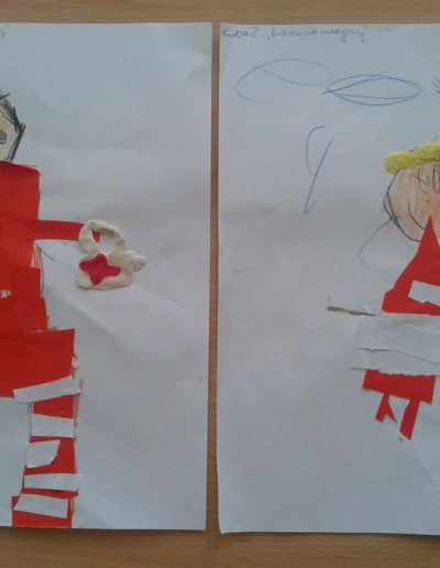 Praca plastyczna: Ratownik medyczny 6