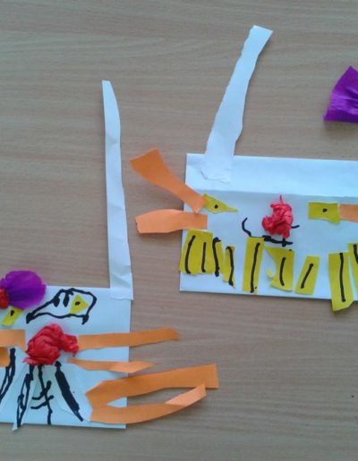 Praca plastyczna: Zajączki wielkanocne z koperty 11