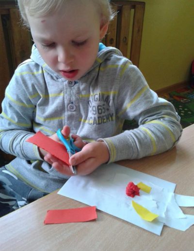 Praca plastyczna: Zajączki wielkanocne z koperty 15