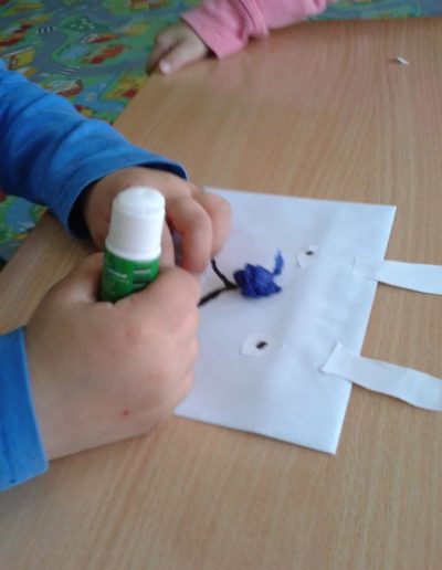 Praca plastyczna: Zajączki wielkanocne z koperty 6