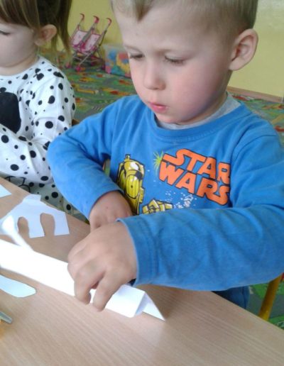 Praca plastyczna: Zajączki wielkanocne z koperty 8