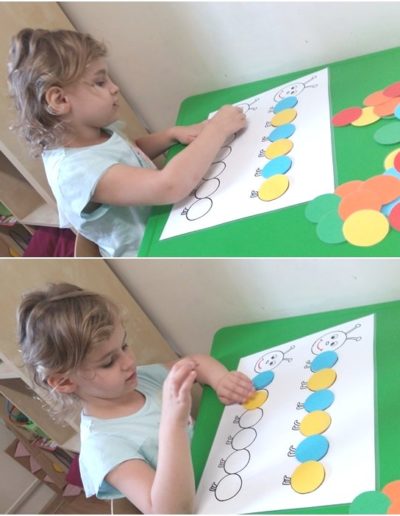 Odtwarzanie sekwencji - GĄSIENICA 4