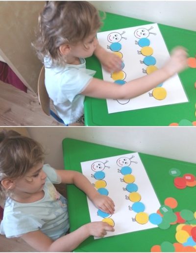 Odtwarzanie sekwencji - GĄSIENICA 5