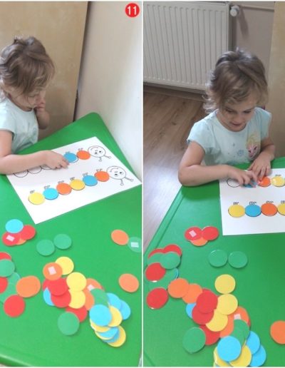 Odtwarzanie sekwencji - GĄSIENICA 6