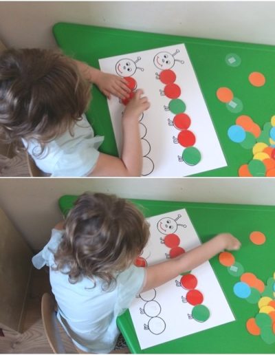 Odtwarzanie sekwencji - GĄSIENICA 7