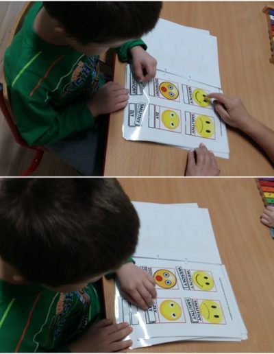 Książka na dopasowywanie - EMOCJE 7