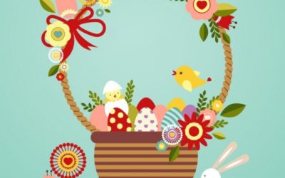 Wielkanocne symbole w koszyku (Wierszyk)