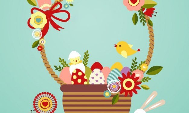 Wielkanocne symbole w koszyku (Wierszyk)