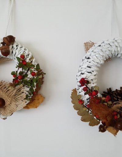 Praca plastyczna: Jesienne wianki 36