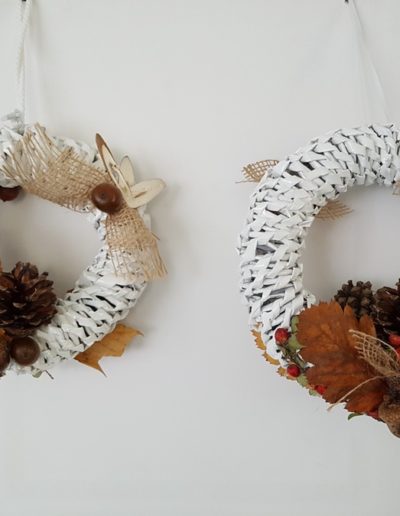 Praca plastyczna: Jesienne wianki 37