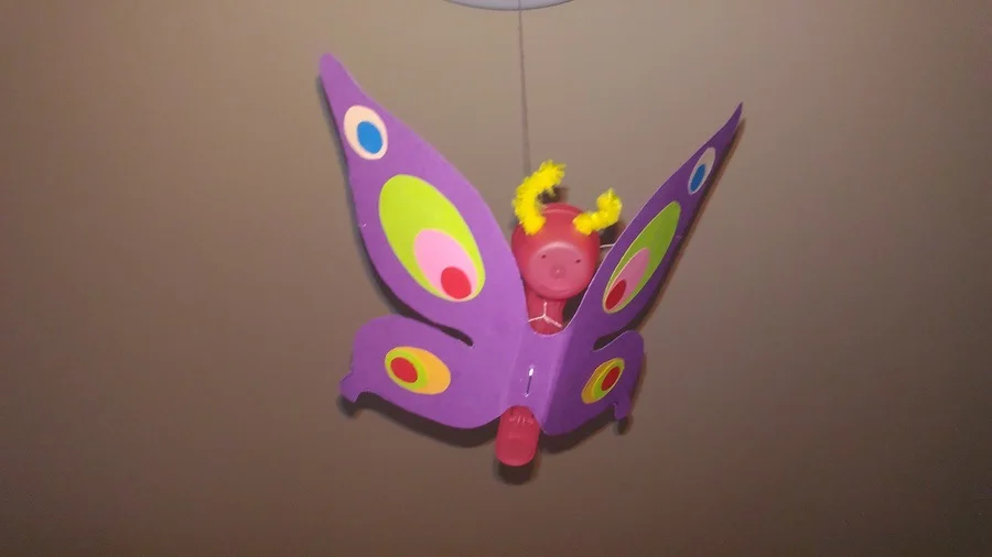 Praca plastyczna: Kolorowe motyle