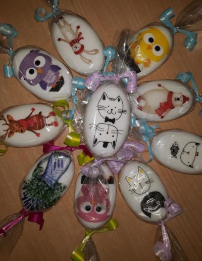 Praca plastyczna: Mydełka wykonane techniką decupage 30