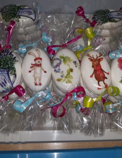 Praca plastyczna: Mydełka wykonane techniką decupage 31