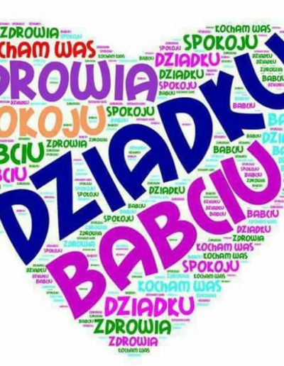 Praca plastyczna: Upominek na Dzień Babci i Dziadka 2