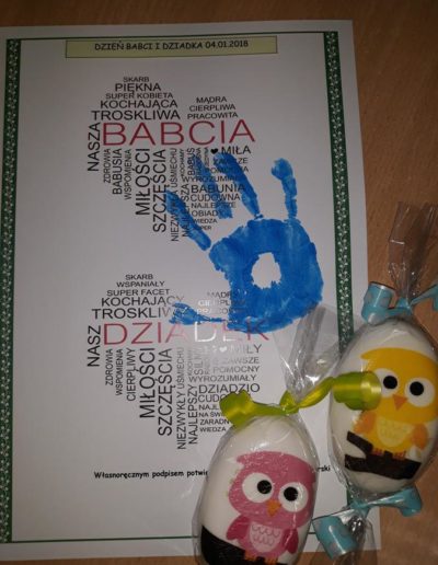 Praca plastyczna: Upominek na Dzień Babci i Dziadka 6