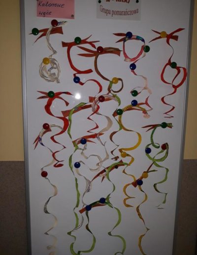 Praca plastyczna: Kolorowe węże - poznajemy zwierzęta 3