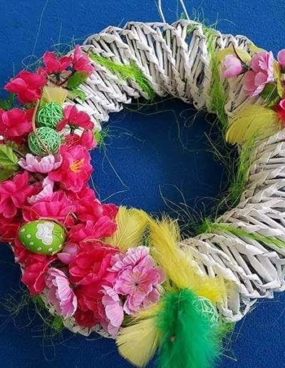 Praca plastyczna: Wiosenne Wianki 2