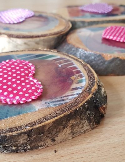 Praca plastyczna: Zdjęcia na drewnie 3