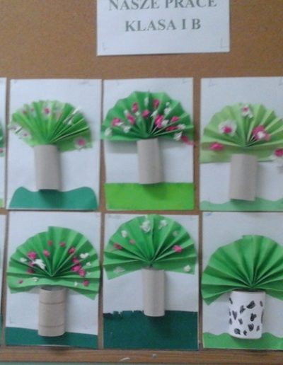 Praca plastyczna: Wiosenny sad 7