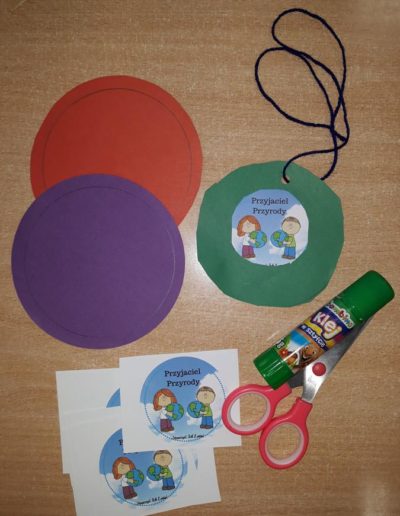 Praca plastyczna: Medal Miłośnika przyrody 1