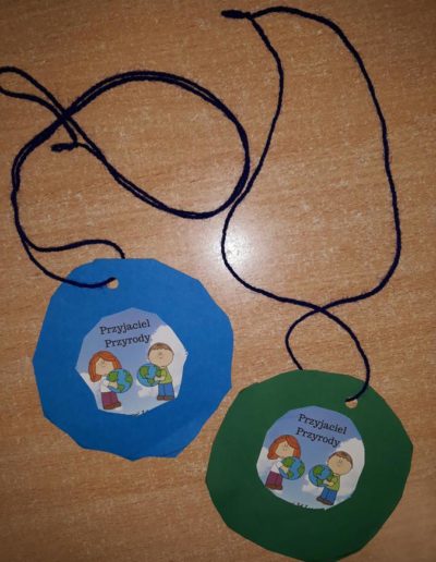 Praca plastyczna: Medal Miłośnika przyrody 2