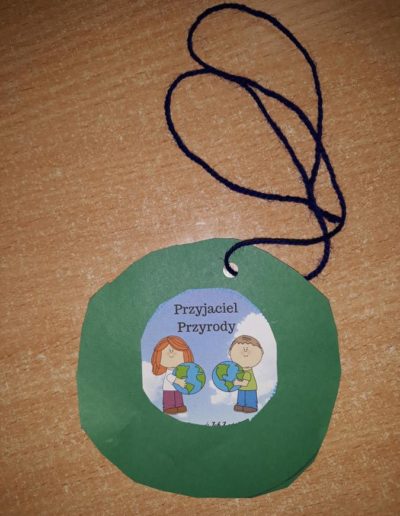Praca plastyczna: Medal Miłośnika przyrody 3