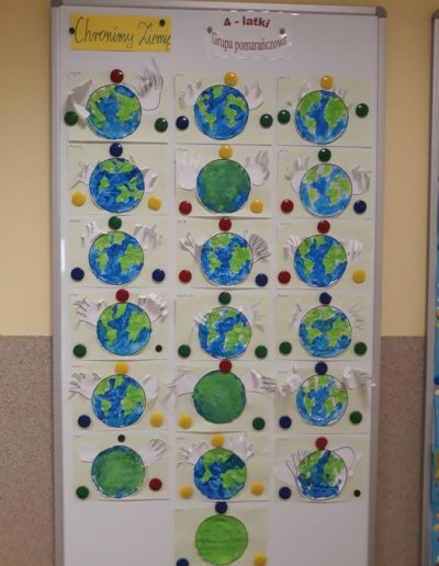 Praca plastyczna "Chronimy ziemię" 6