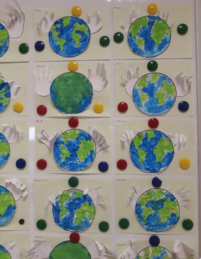 Praca plastyczna "Chronimy ziemię" 9
