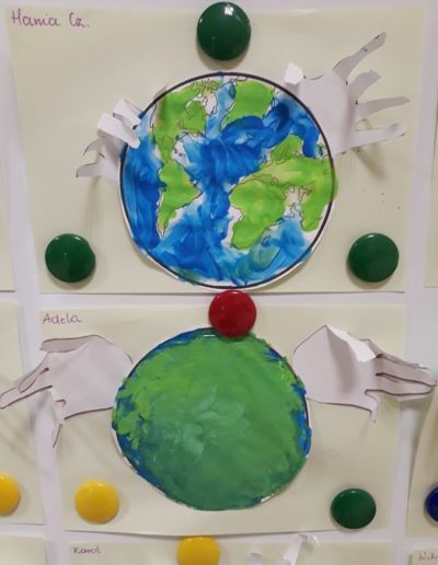 Praca plastyczna "Chronimy ziemię" 10